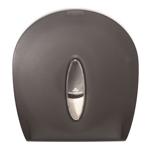 Georgia-Pacific Jumbo Jr. Toilet Paper Dispenser, Translucent Smoke